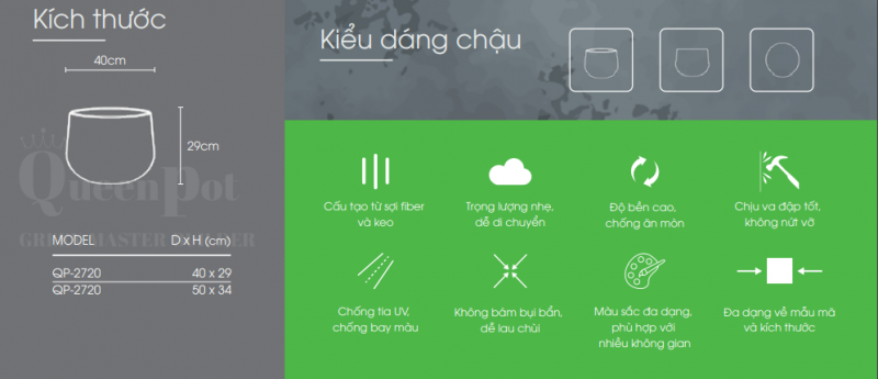 Kich thuoc chau composite vinh loc