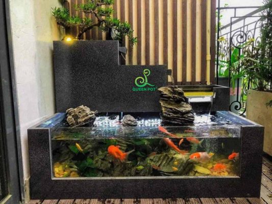 Bể tiểu cảnh composite